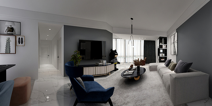 MJLG设计-鸿涛名邸黄总-装修设计方案