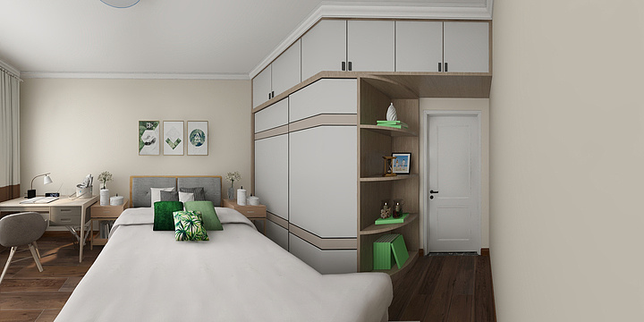 知非丷-理想城张姐雅居-装修设计方案