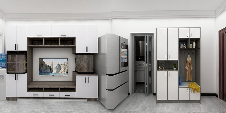 全案设计师付可宁-小马场效果-装修设计方案