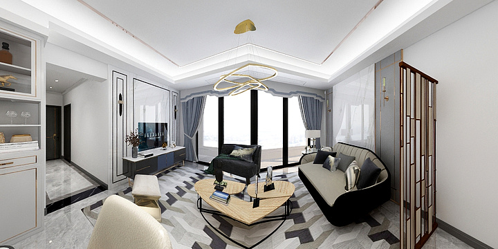 居天下丨-花曼丽舍11-1503雅居2-装修设计方案