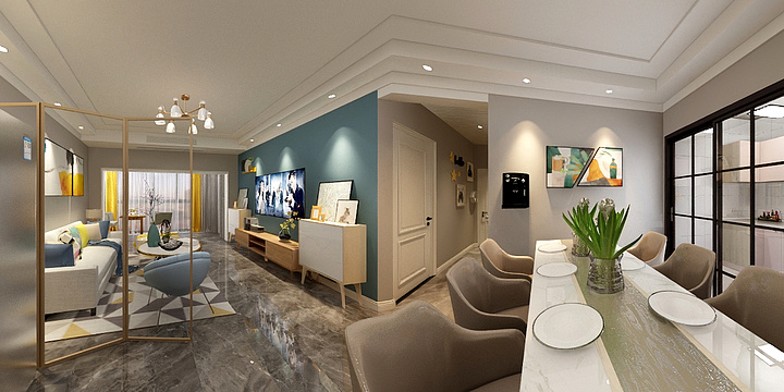 hqcq-蓝广河畔-装修设计方案