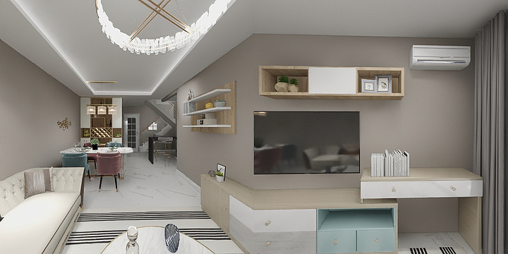 不屈的心-小型复试2层-装修设计方案