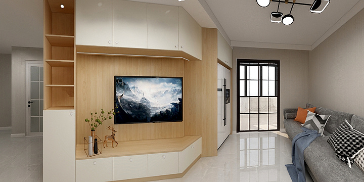 邦蓝设计-劳动路石油小区-装修设计方案