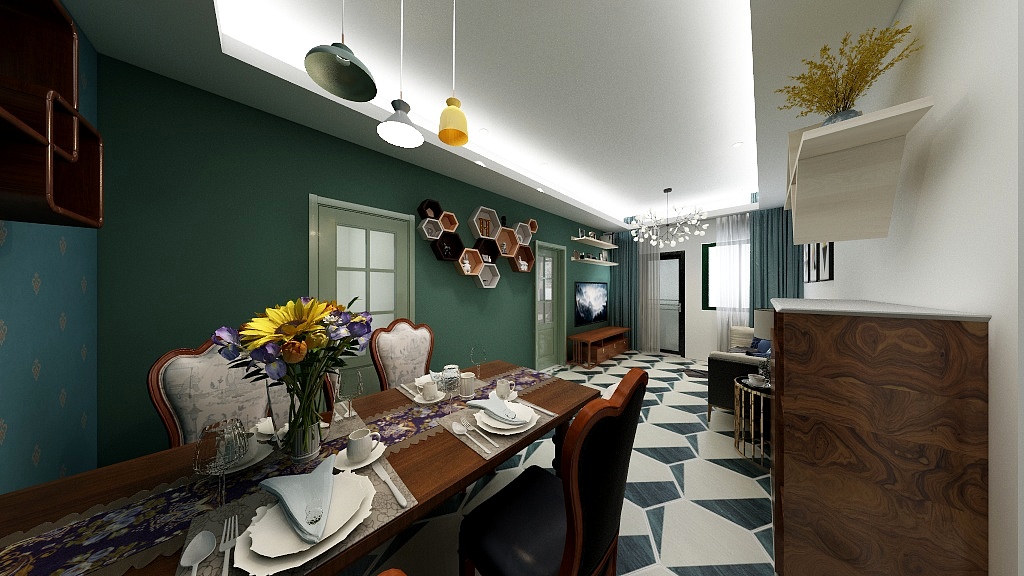 木林-汇玺60,70s-装修设计方案