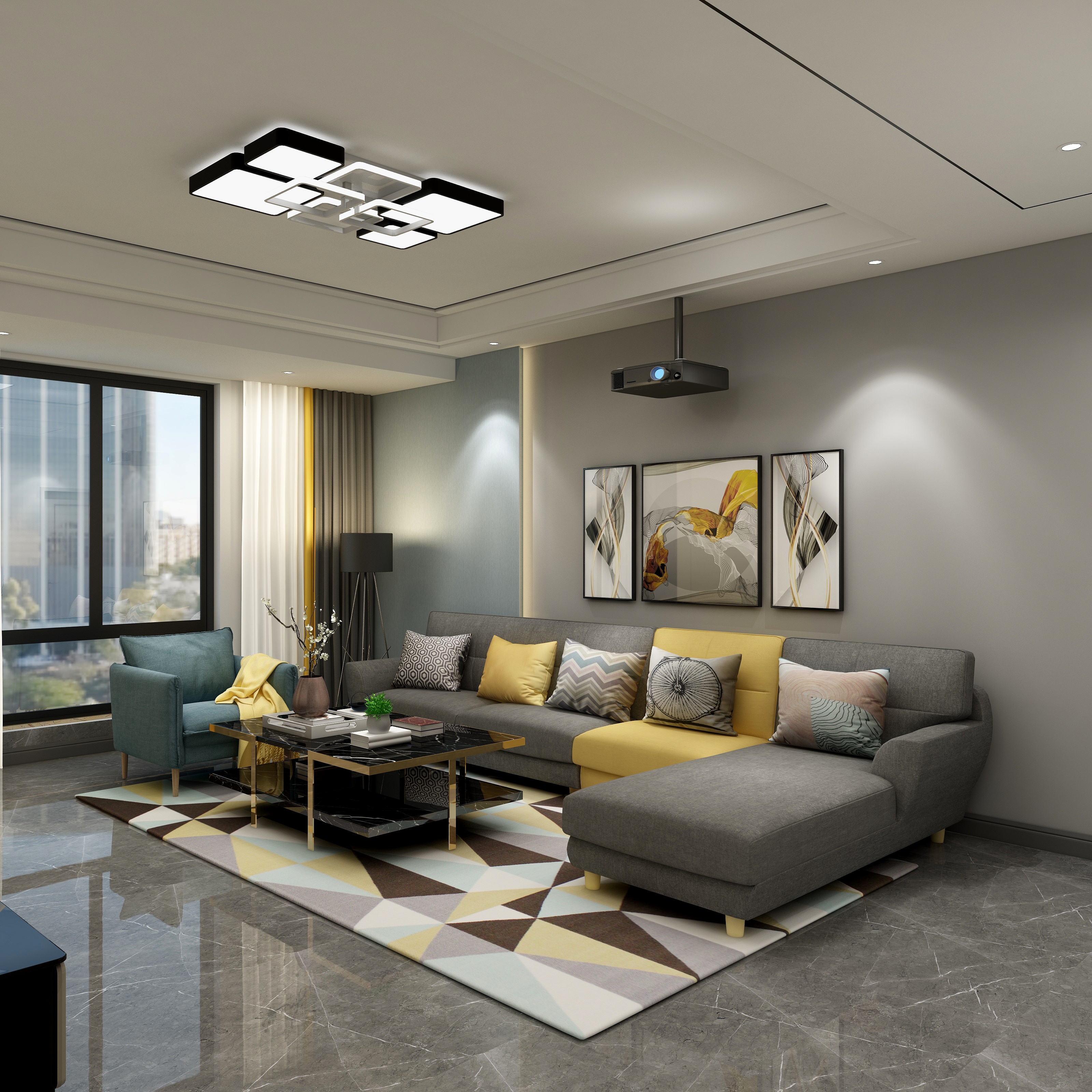 王百万设计-美盛花园-装修设计方案