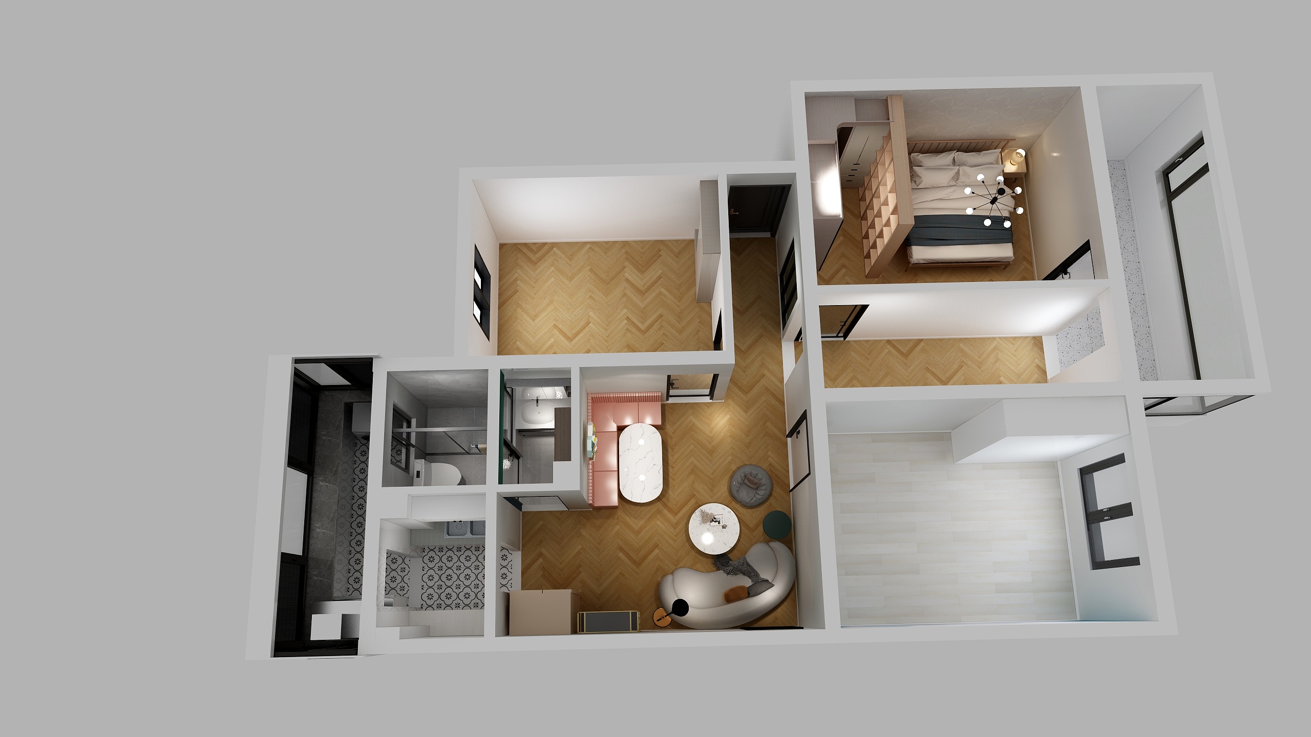 仇星涛1-模式口东里-装修设计方案