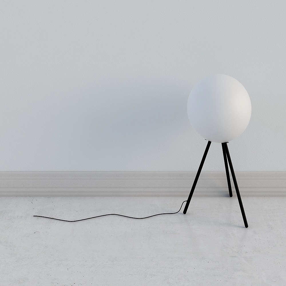 落地灯 (2)3D模型