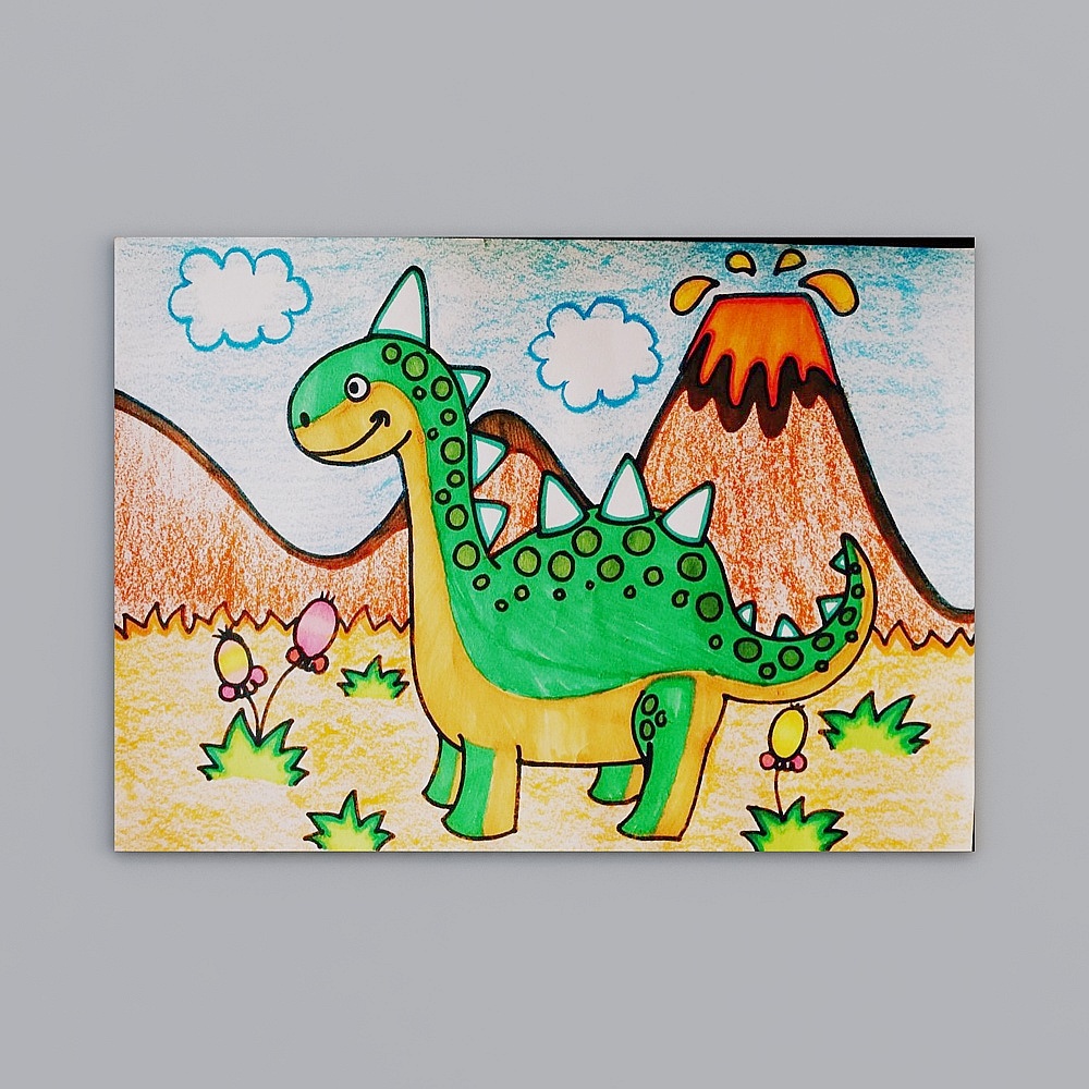 儿童画13D模型