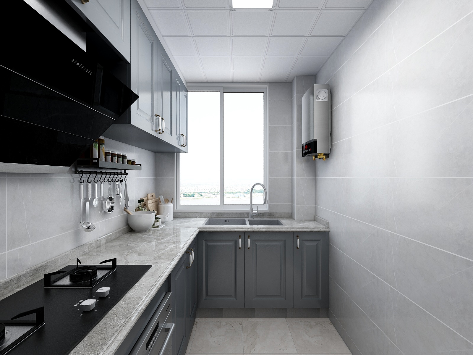 淘宝搜友诺设计-119方北欧四居装修效果图