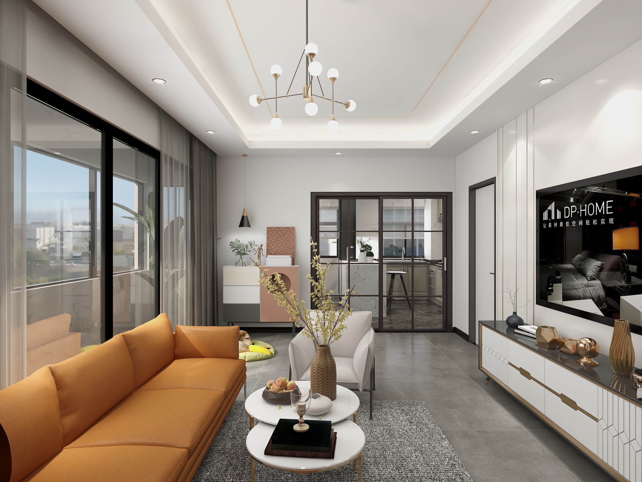 131****8228MpGX-瑞和园89.50㎡B户型3室2厅1卫-装修设计方案