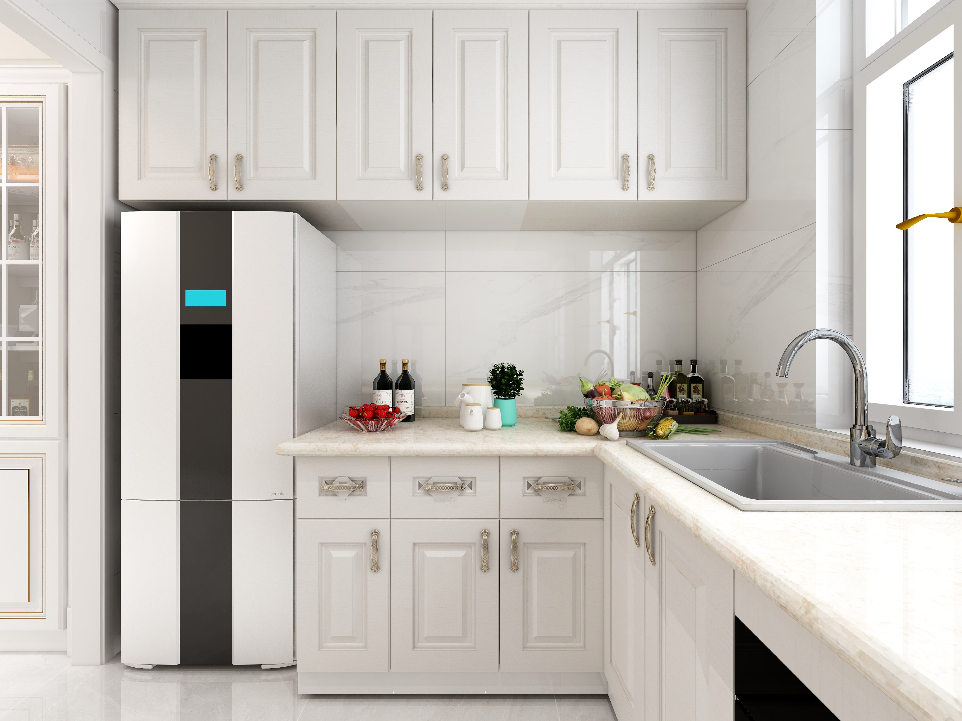 Simple张-117方中央大道二居装修效果图