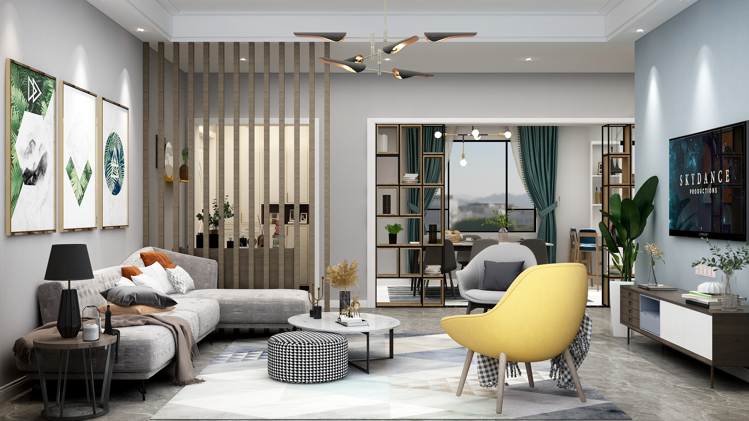 十三个桃子-北欧风情-装修设计方案