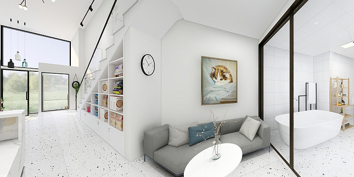 DTS设计-公园道宠物店-装修设计方案