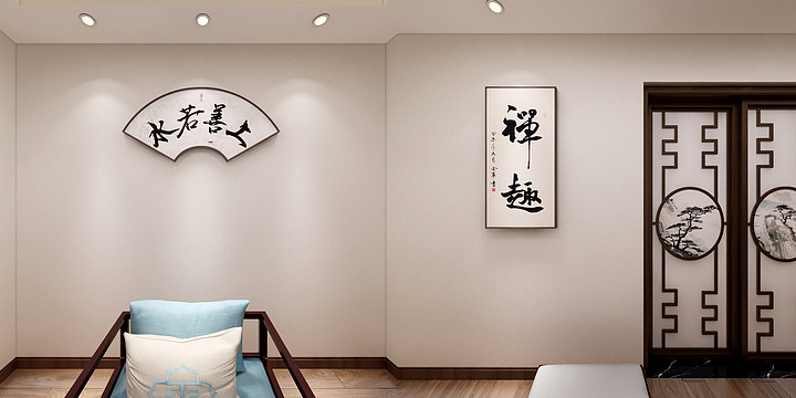 DESRGN金-幸福城茶楼-装修设计方案