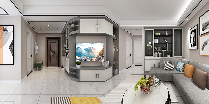 王正林高端定制-裕民新村7-1-3402-装修设计方案