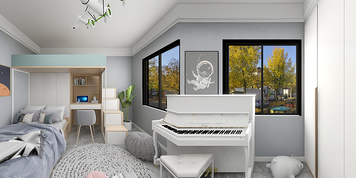 有光啊-付阿姨设计方案改1-装修设计方案