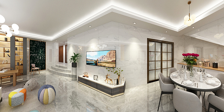 图老吴-万科效果图-装修设计方案