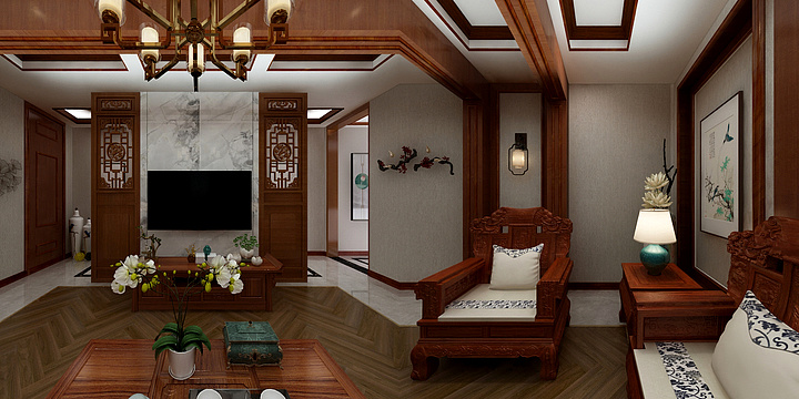 寒月@-清凉山庄-装修设计方案