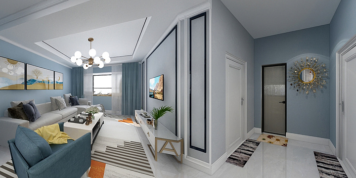 ForevertzmK-定州明珠新城-装修设计方案