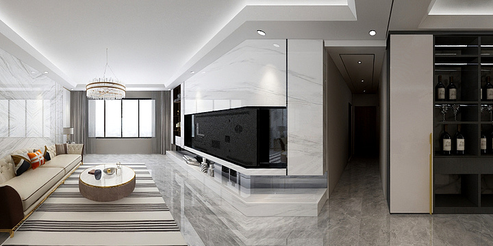 曲靖创卓装饰-4号房-装修设计方案