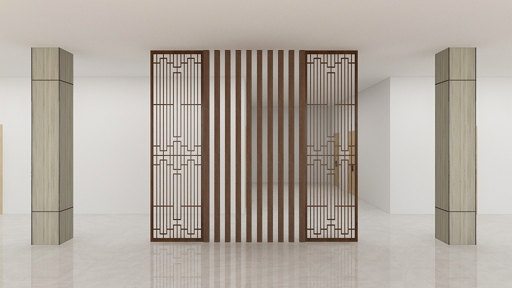 秦大宁-美尔展厅-装修设计方案