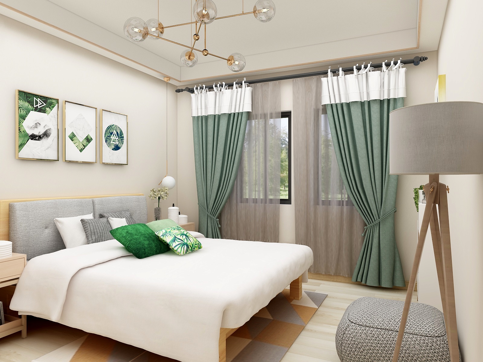 阿杰jj-北欧风格光明澜湾九里-装修设计方案