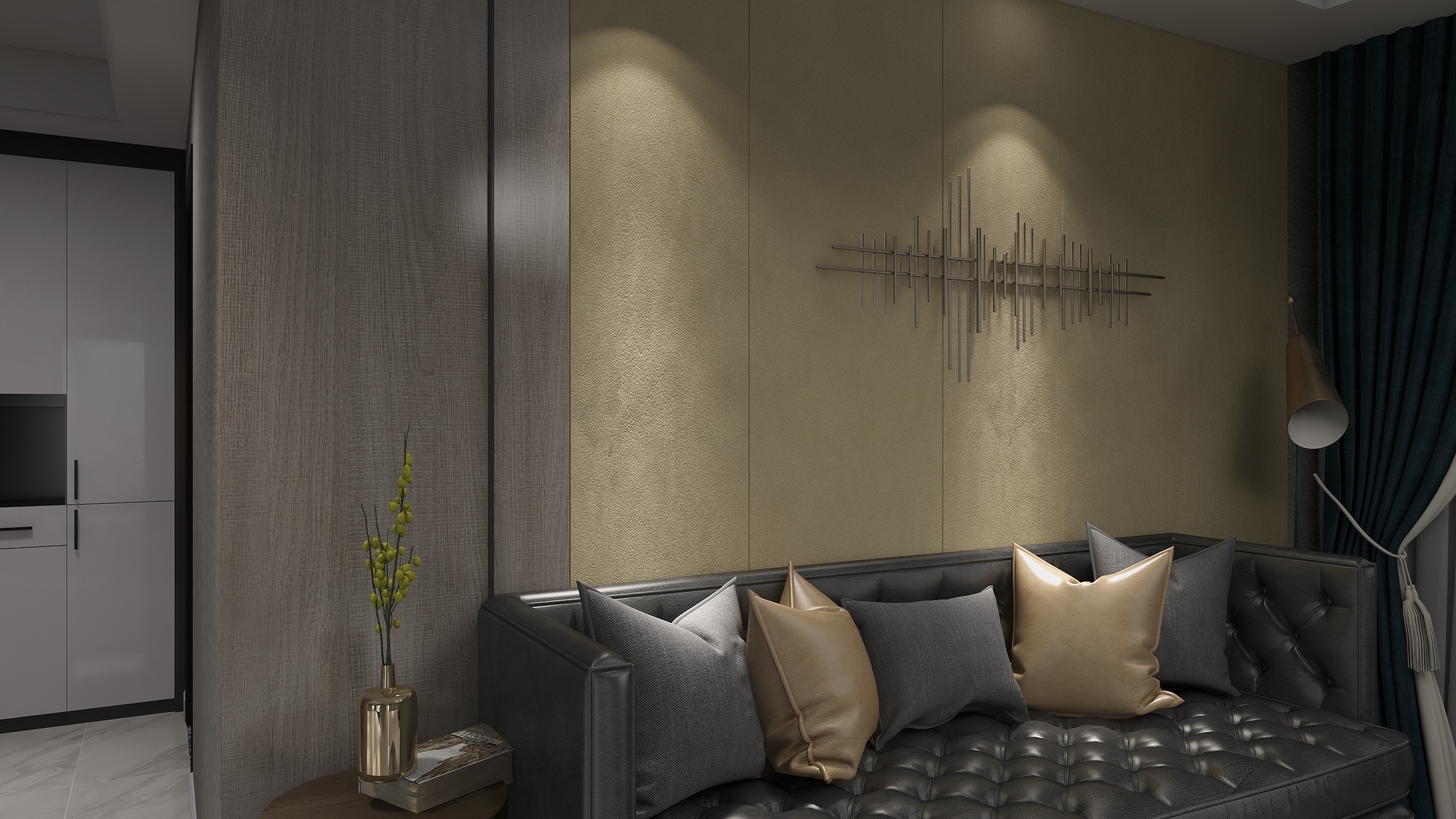 銮龙室内设计-效果图表现-碧桂园18#1501-装修设计方案