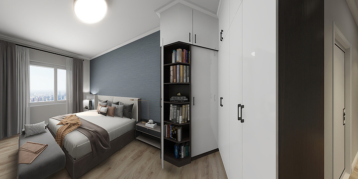 陈虎-英伦庄园3期朱女士向先生雅宅-装修设计方案