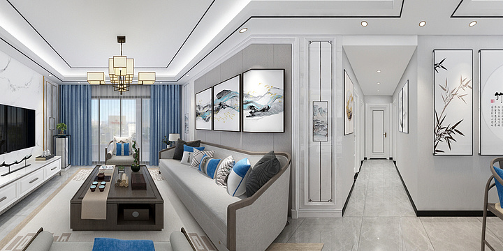 莫干山全MkYk-绿地城新中式-装修设计方案