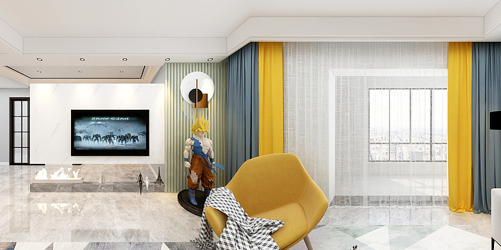 彼岸空间枫-星雨华府119-装修设计方案