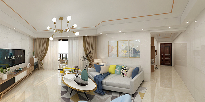 咿呀1-博雅花园3-1-903李姐雅居-装修设计方案