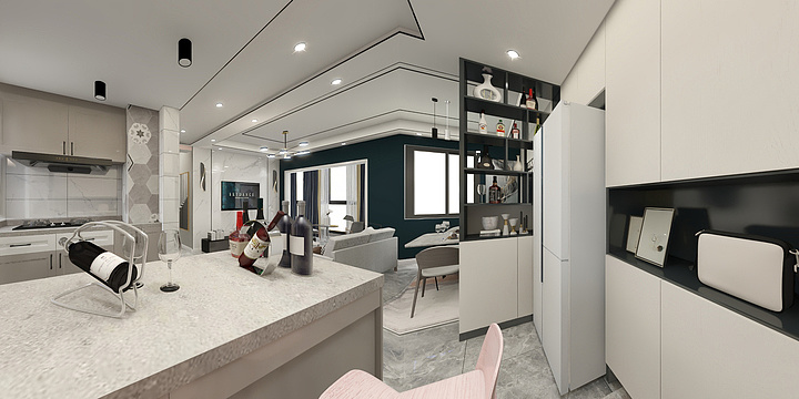 设计师一C-华庭贵府-杨女士-装修设计方案