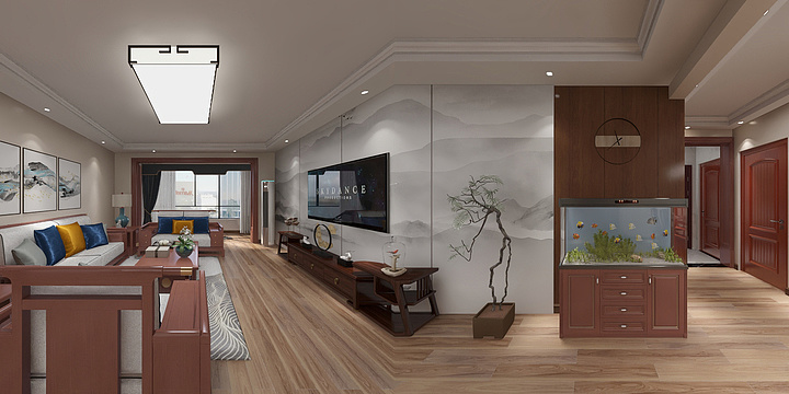 居安饰家装饰吴老师-凯蒂斯170平米赵总-装修设计方案