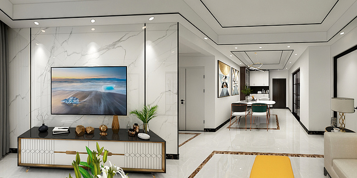 设计师陈R-前海时代2栋-装修设计方案