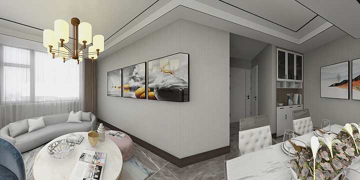 徐心雨-世纪坤城-装修设计方案