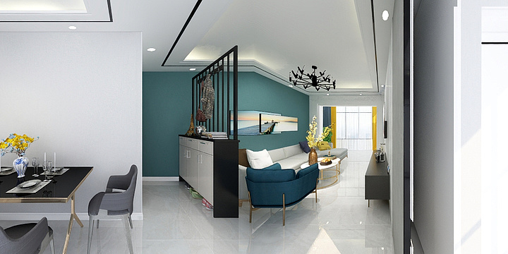 宜然之家装饰-华六张先生雅居-装修设计方案