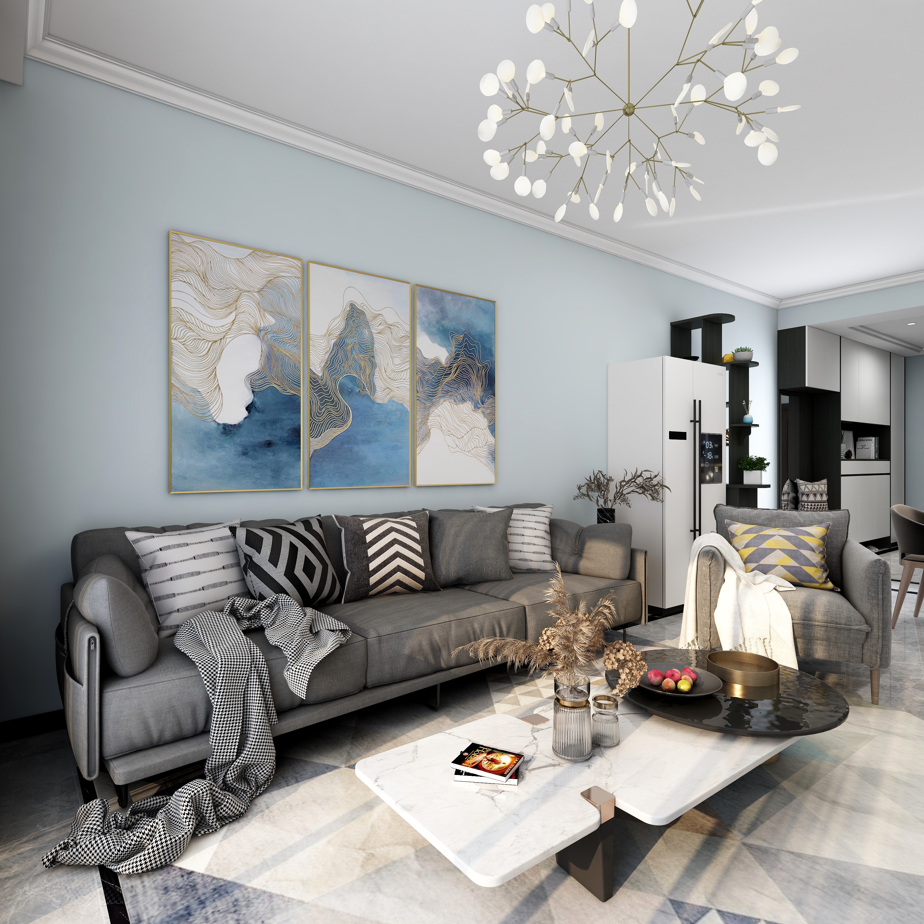 HC2000-金地艺境水岸4栋2803-装修设计方案