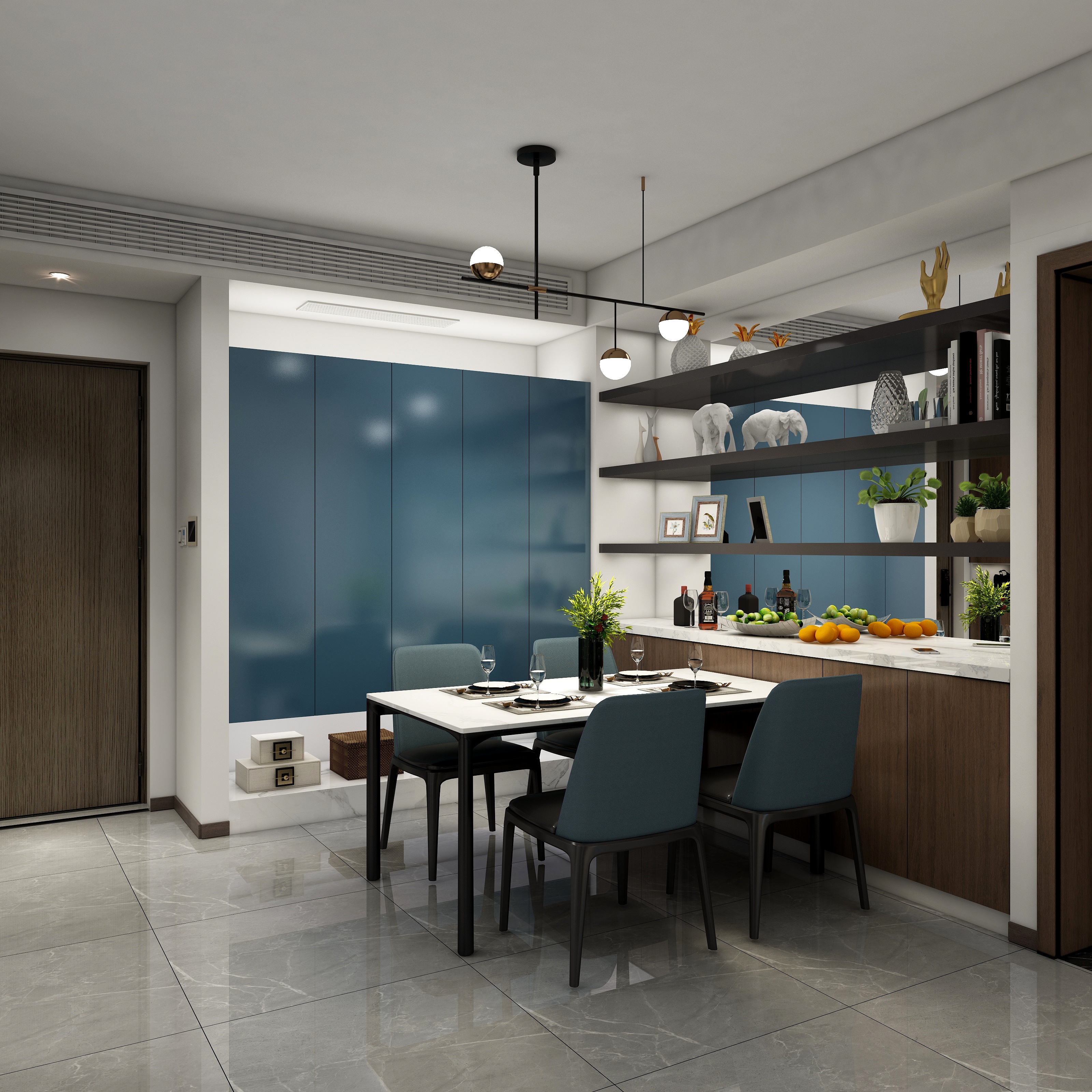 北风设计-大名路——现代简约-装修设计方案