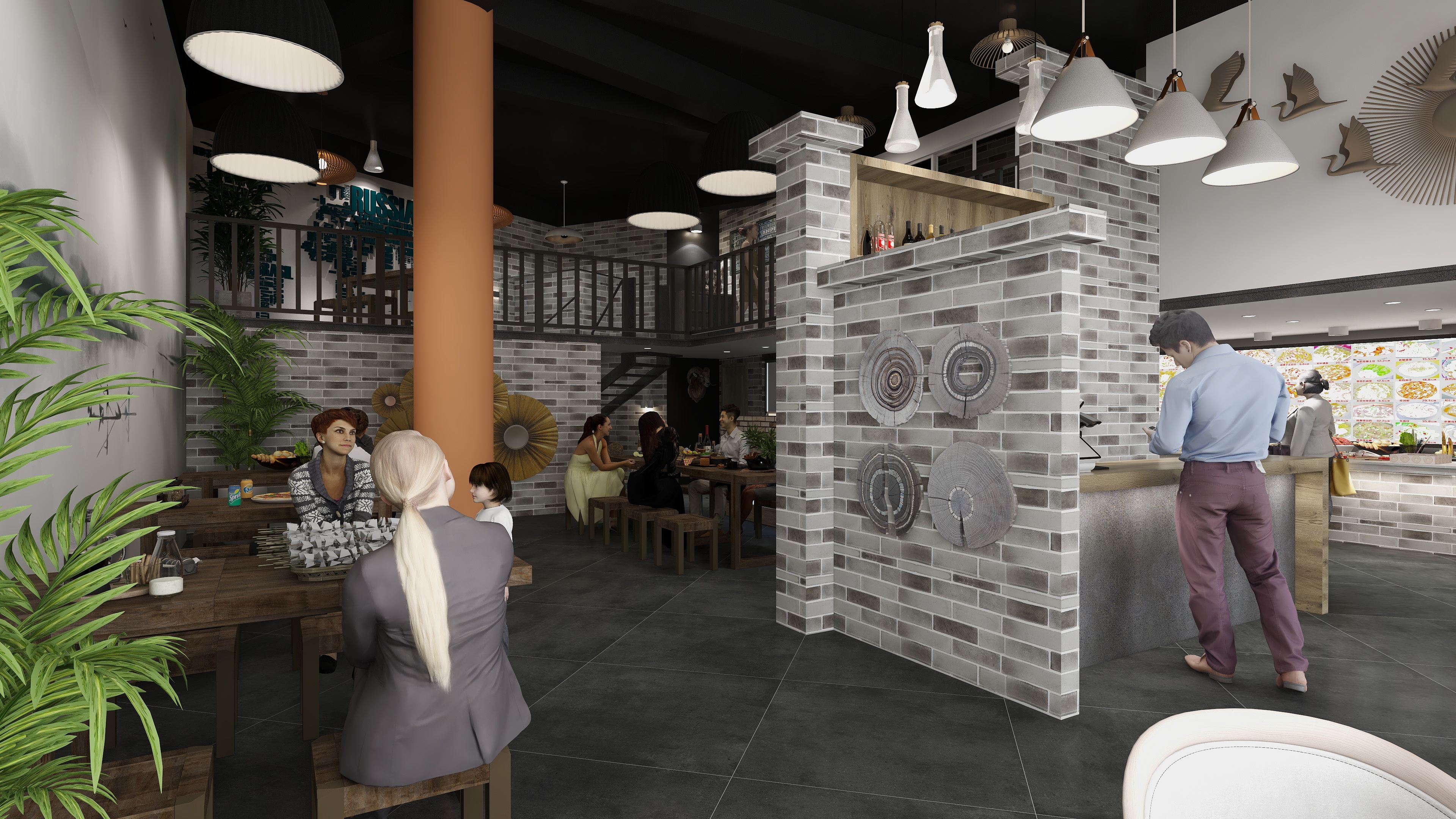 igo-张陵-狼来了全羊馆-装修设计方案