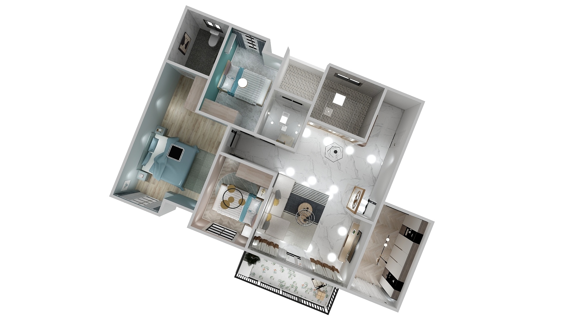 至远广告-东山国际D区105m2-副本-装修设计方案