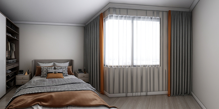 桑恬7427-中凯华府2-18-5李女士平面图-装修设计方案