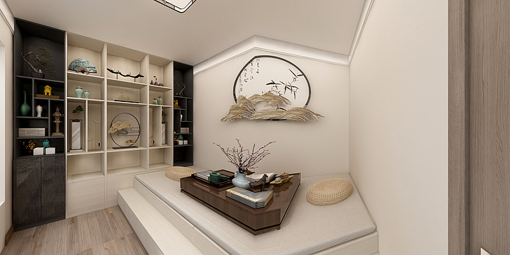 沈阳全屋定制-cc翡翠四季16#1-1-1伟姐家-装修设计方案