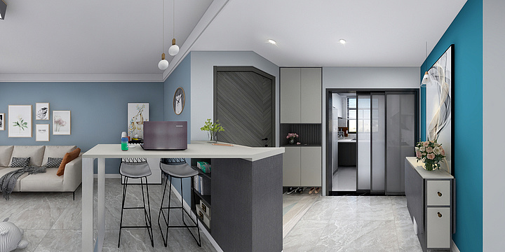 效果图仅供参考不作验收标准-汤巷馨村王小姐-装修设计方案