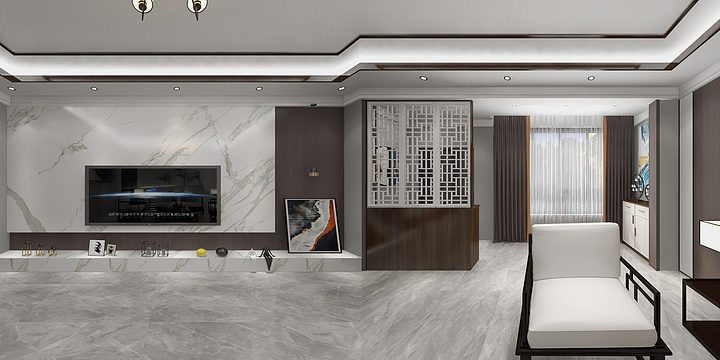 四平玛格2019-VIP03-大禹加州湾C6-102-女儿房更改-装修设计方案