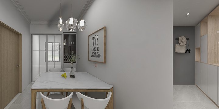 姜翠玲-虎山3区-装修设计方案