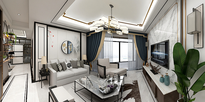 yasuojiehaole-融汇领域酷家乐图纸-装修设计方案