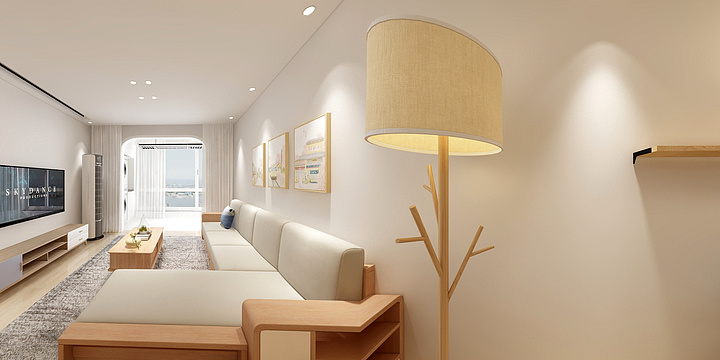 360丨全景效果图-愉景湾邬晓梦-日式风格-装修设计方案