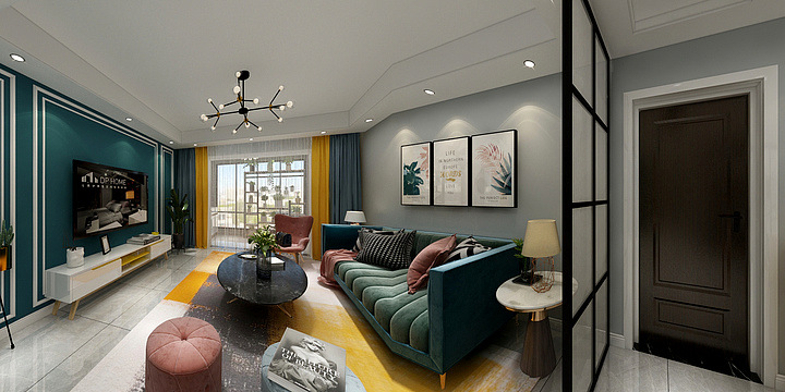 QM千墨-尚文苑12幢1101室-装修设计方案