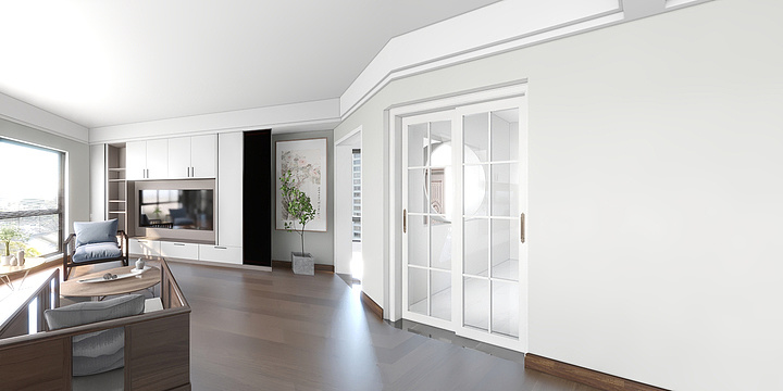 Allen田-shidaijinzuo-装修设计方案