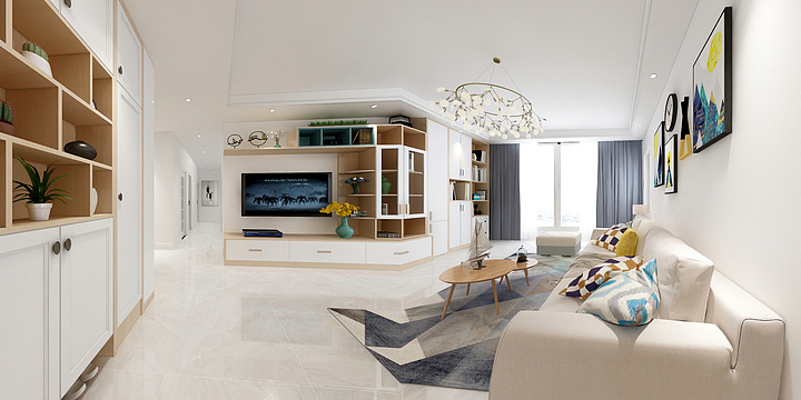 金林设计-D2户型-装修设计方案